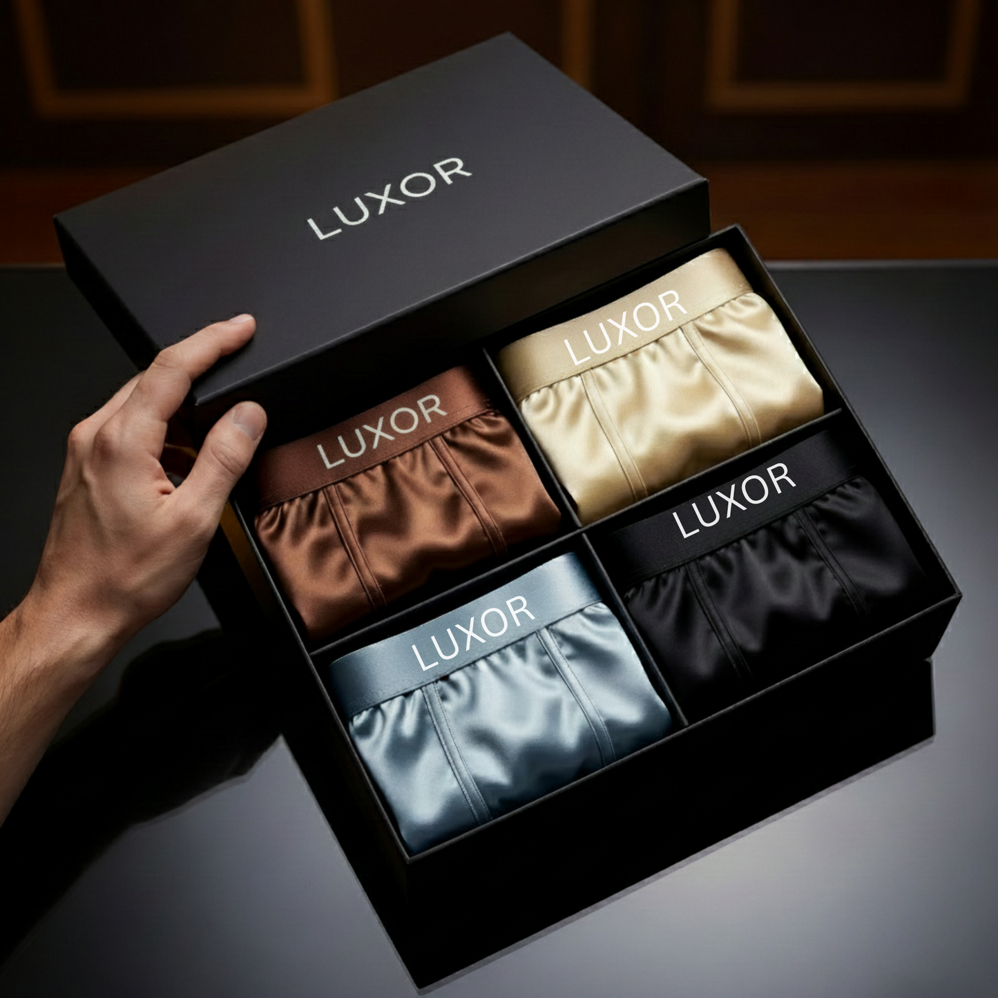 Luxor Premium Silk Boxer-Elevated Comfort Every Day